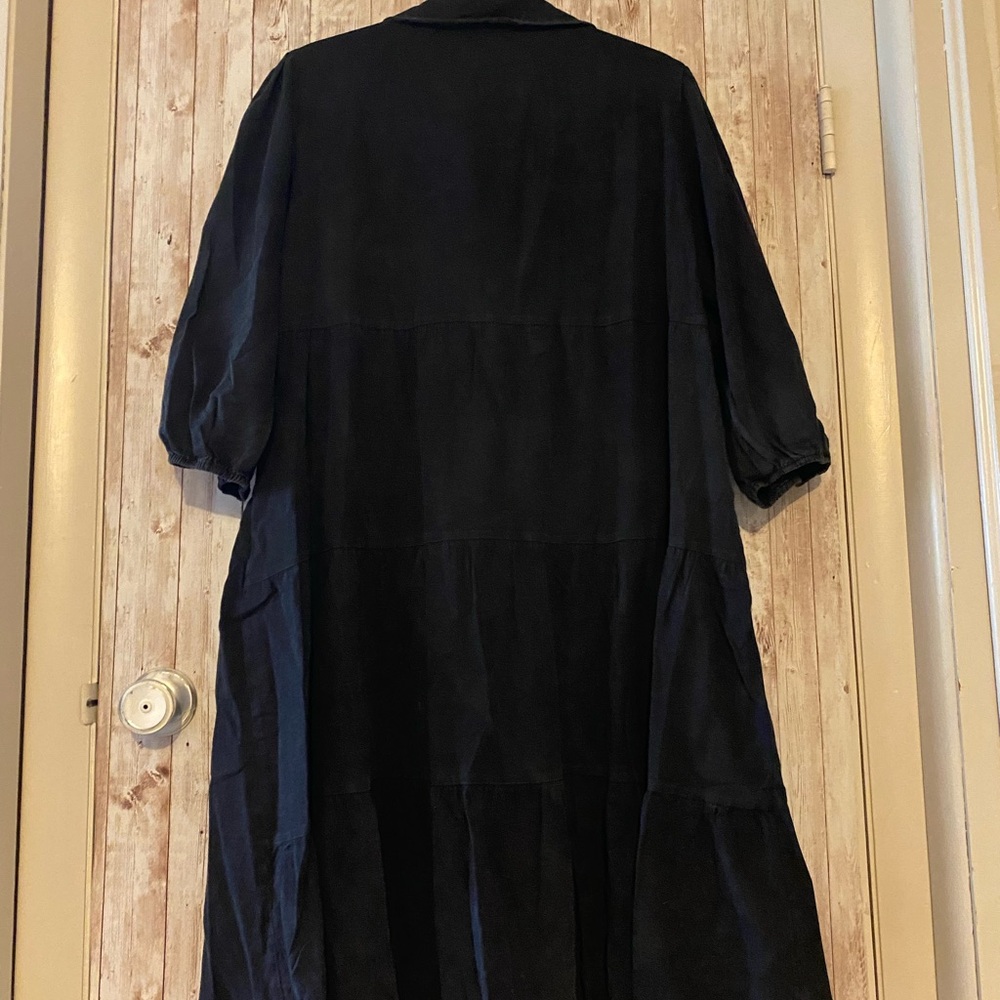 Baltic Born NEW Sari Babydoll Dress Washed Black XL New with tags witchy - Picture 5 of 6